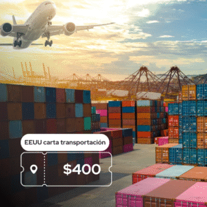 EEUU - Carta de transportación