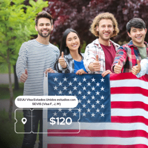 EEUU - Visa Estados Unidos estudios con SEVIS (Visa F, J, M)