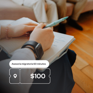Asesoría migratoria 60 minutos